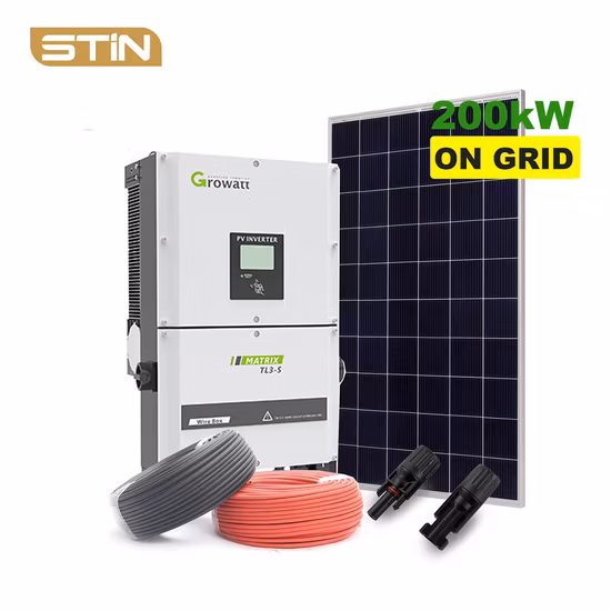 60/100/200kw Solar Monocrystal Power Industrial Container Renewable on/off Grid Energy Storage Photovoltaic Panel Home System for Commercial Agriculture Using